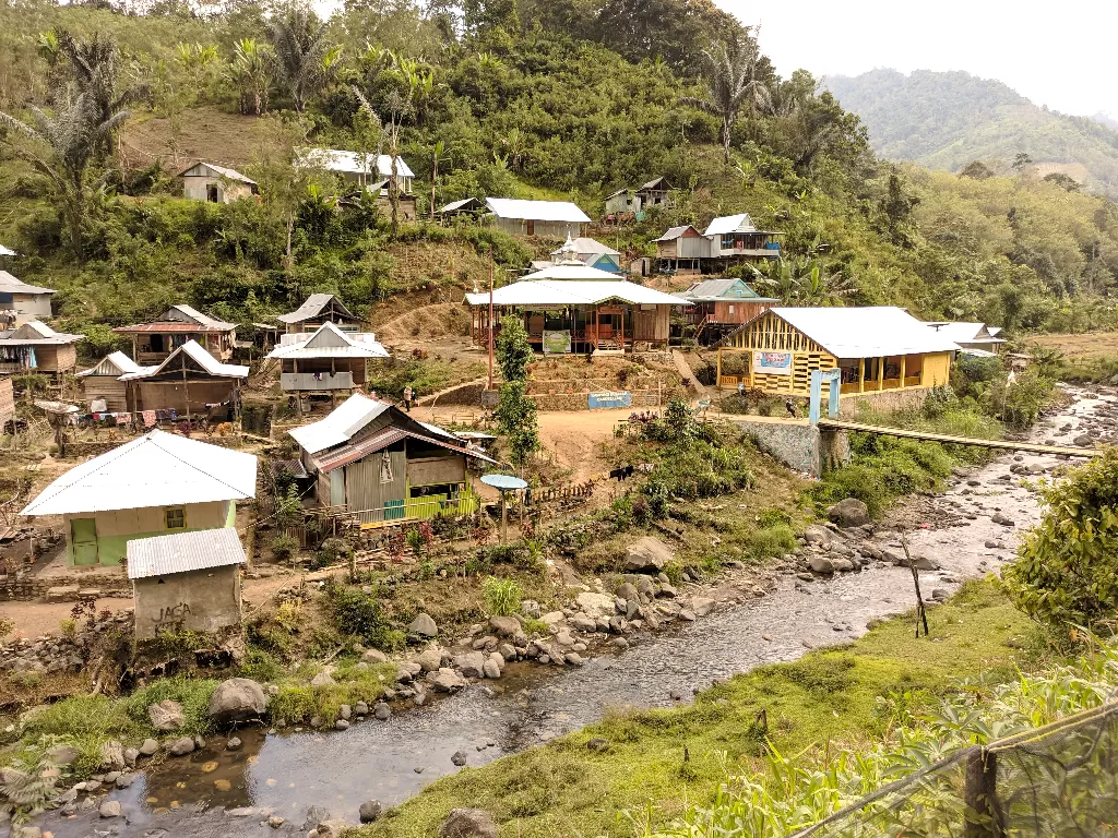 Kampung Mualaf di pedalaman Sulawesi Selatan. (Asri Mursyid/IDZ Creators)