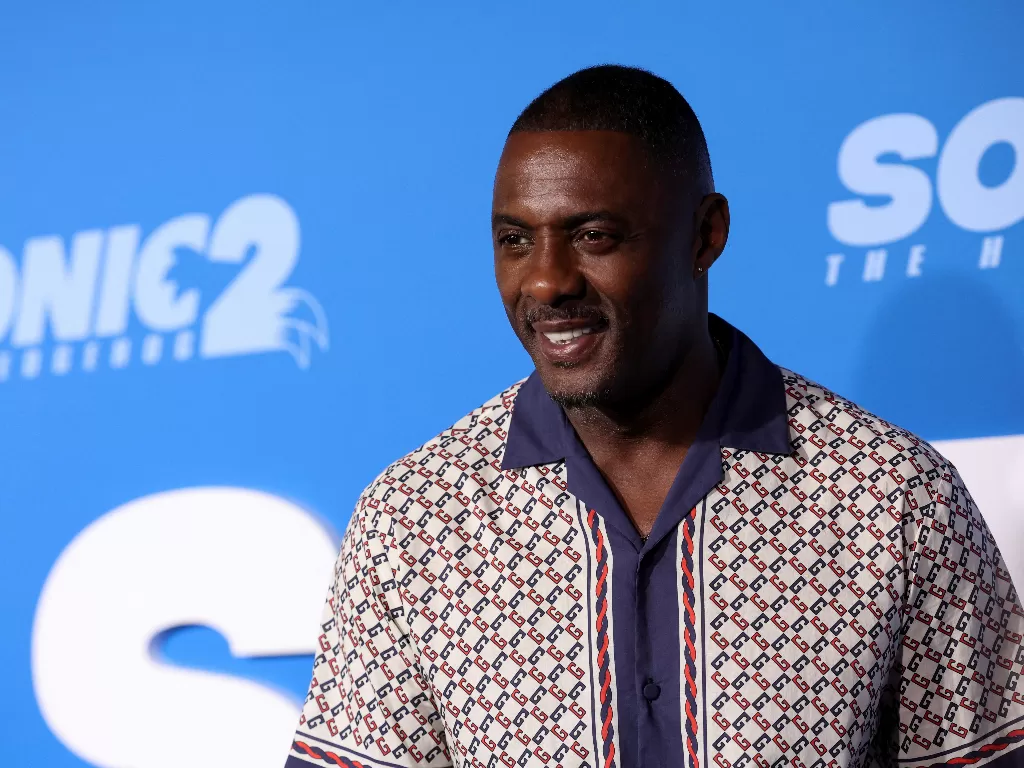 Idris Elba isi suara Knuckles di 'Sonic the Hedgehog 2' (REUTERS/Mario Anzuoni