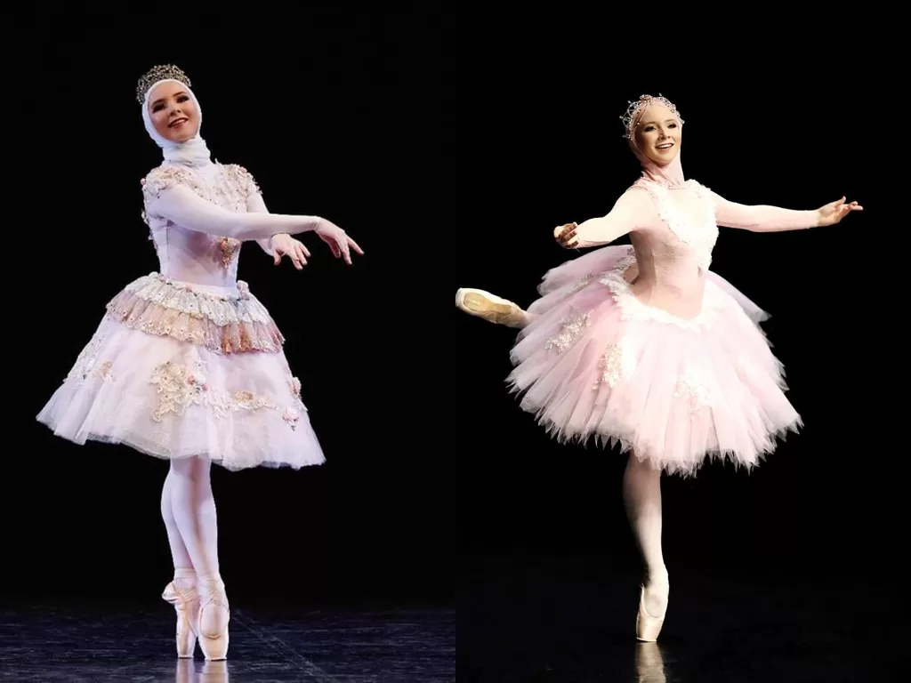 Potret Stephanie Kurlow saat menari balet (Instagram/stephaniekurlow)