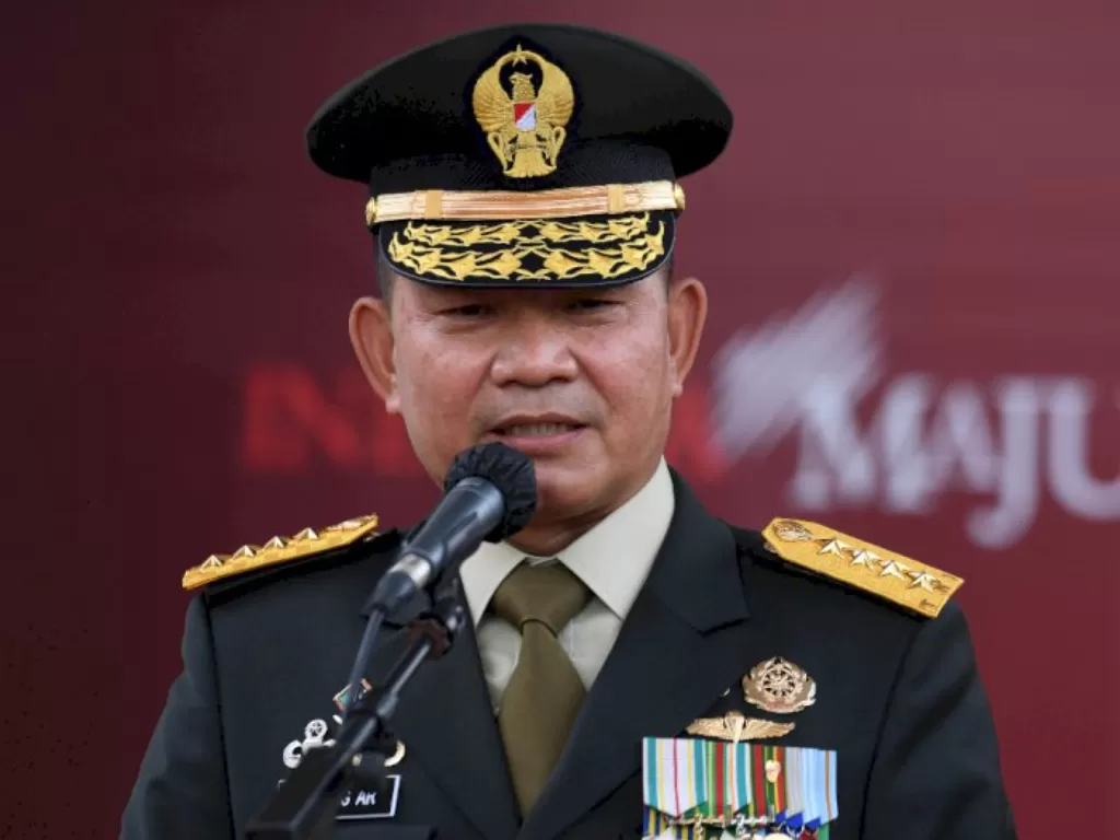 Kepala Staf Angkatan Darat (KSAD) Jenderal TNI Dudung Abdurachman. (Antara Foto)