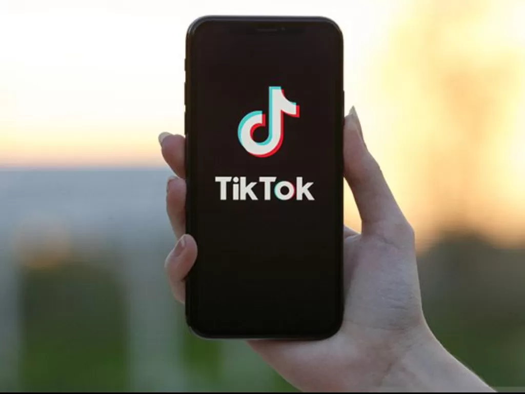 Logo aplikasi Tiktok. (ANTARA/Shutterstock/am)