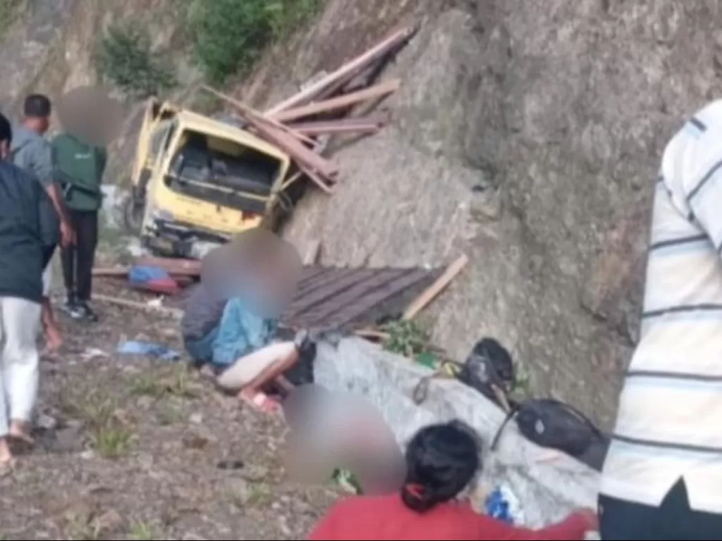 Kecelakaan maut di Papua. (ANTARA NEWS)