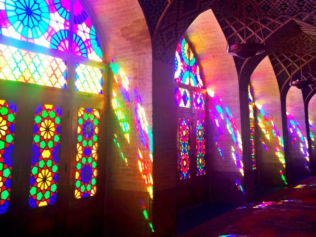 Masjid Nasir Al-Mulk, Iran. (Fabiola Lawalata/IDZ Creators)