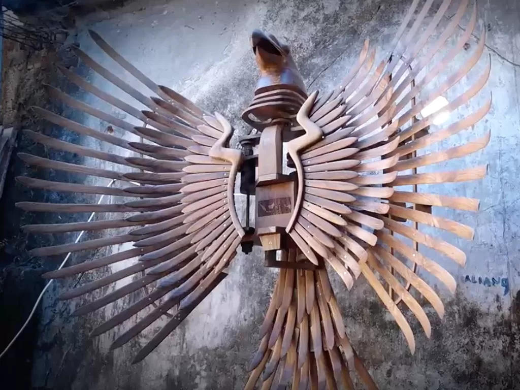 Garuda kinetik, karya anak bangsa yang mendunia (Herda Wahyu Tetuko/IDZ Creators)