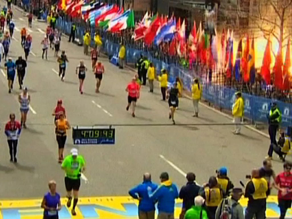 Insiden pengemboman Maraton Boston tahun 2013. (Photo/Wikipedia)
