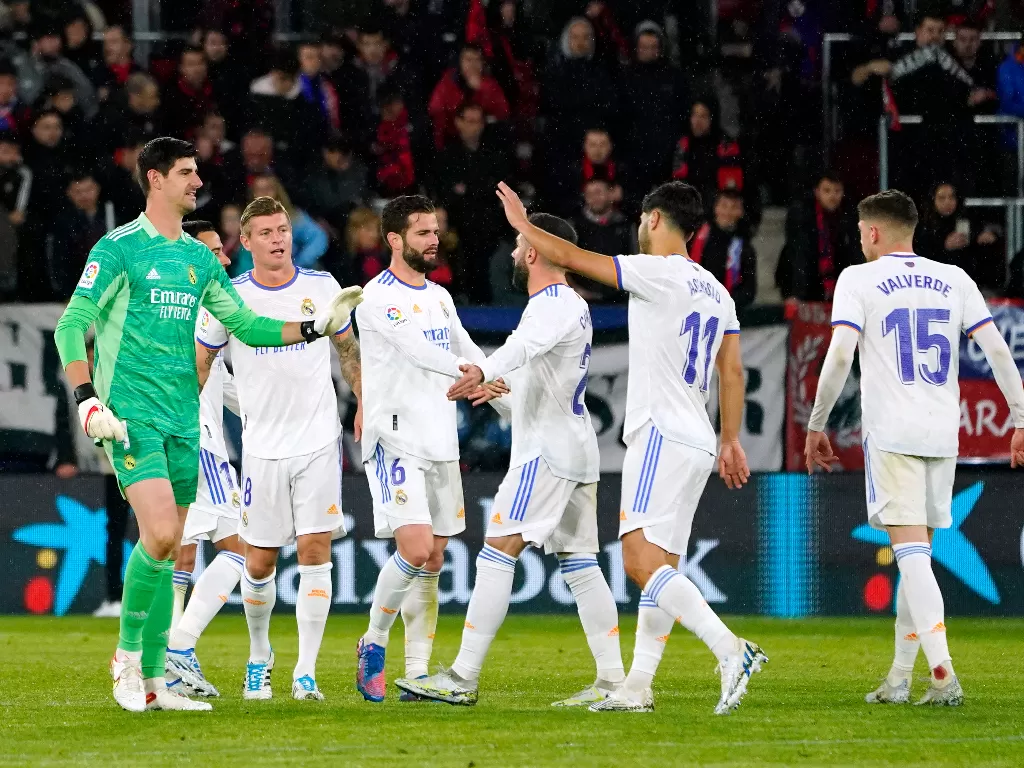 Real Madrid hantam Osasuna 3-1. (REUTERS/Vincent West)