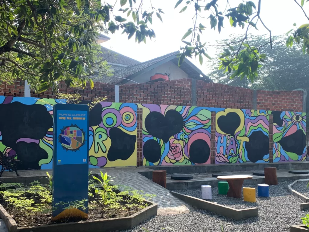 Ruang curhat di Bandung (Faqih Mauludin/IDZ Creators)