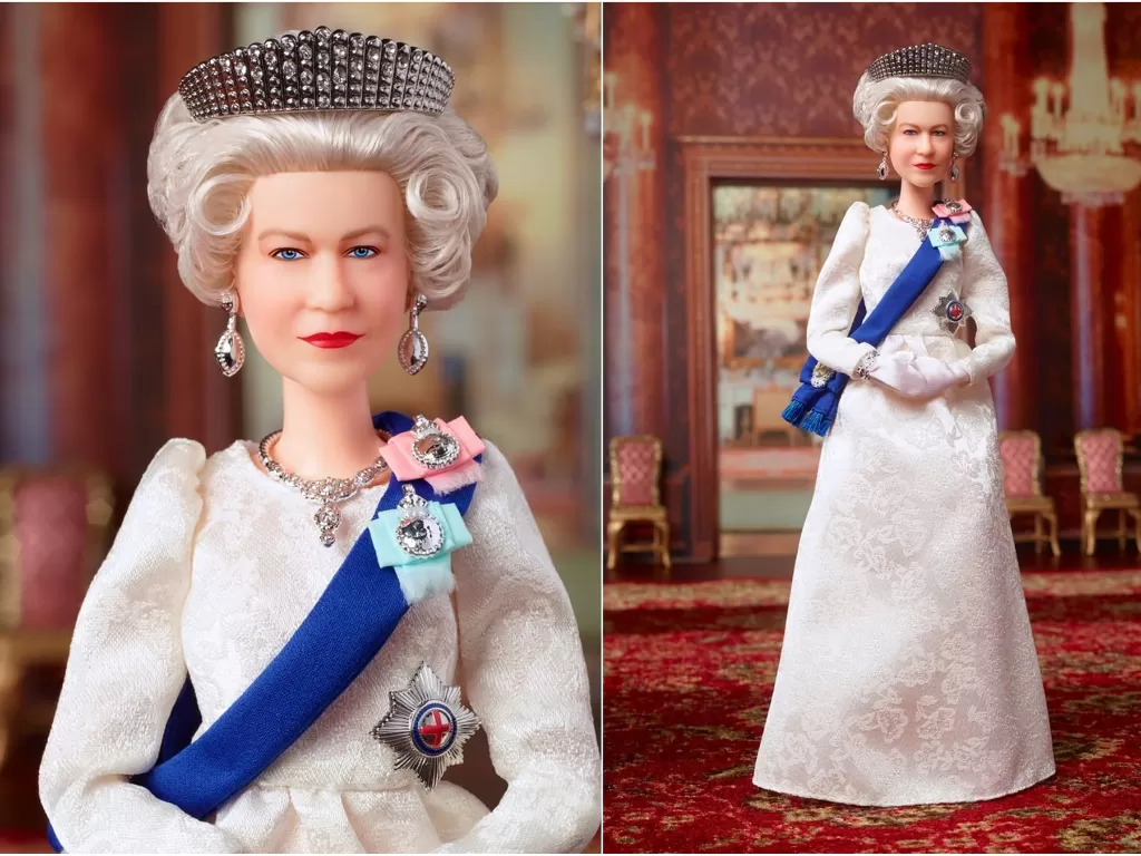 Barbie Ratu Elizabeth II. (Instagram/@barbie)