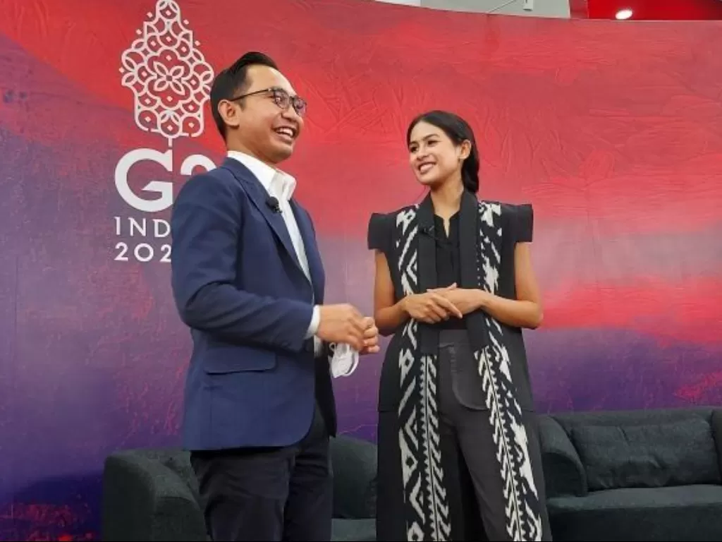 Maudi Ayunda ditunjuk sebagai juru bicara pemerintah untuk Presidensi G20 Indonesia. (Foto/Antara)