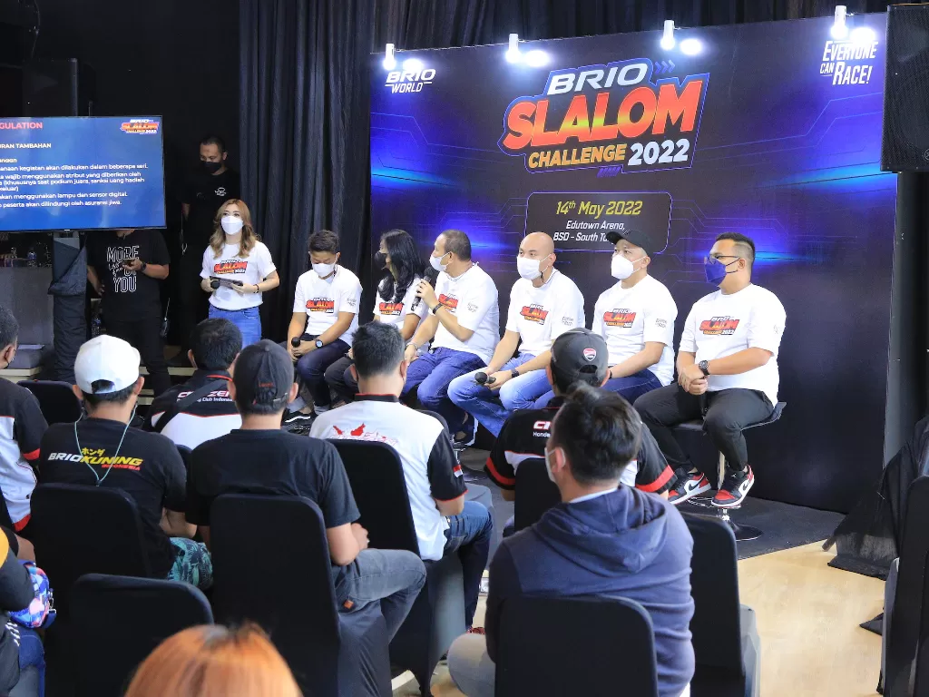 Talkshow persiapan Honda Brio Slalom Challenge 2022 (HPM)
