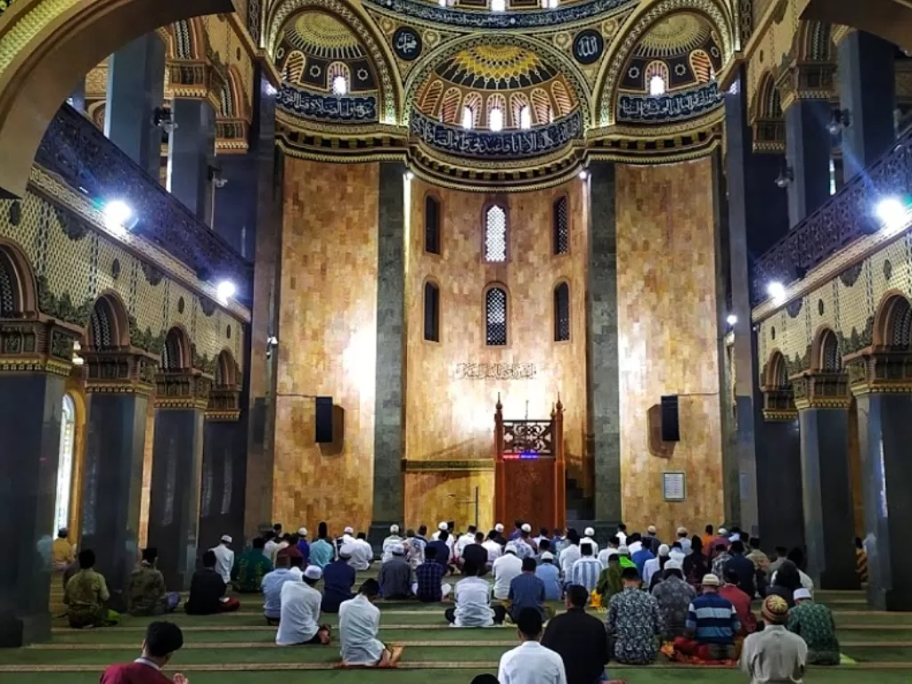Masjid Hagia Sophia punya kembaran di Malang. (Bhekti Setyowibowo/IDZ Creators)