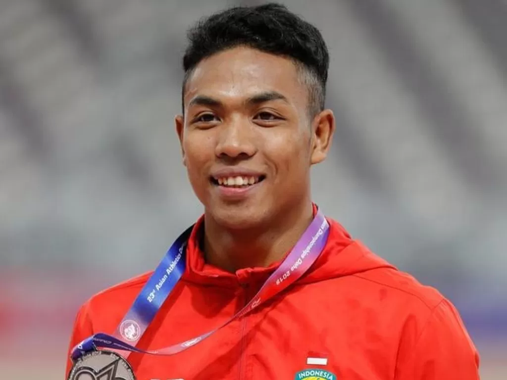 Sprinter Indonesia, Lalu Muhammad Zohri. (Instagram/@lalusprinter)