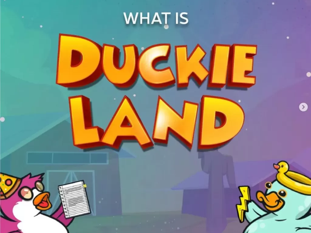 Logo Duckie Land. (Instagram/@duckienft)