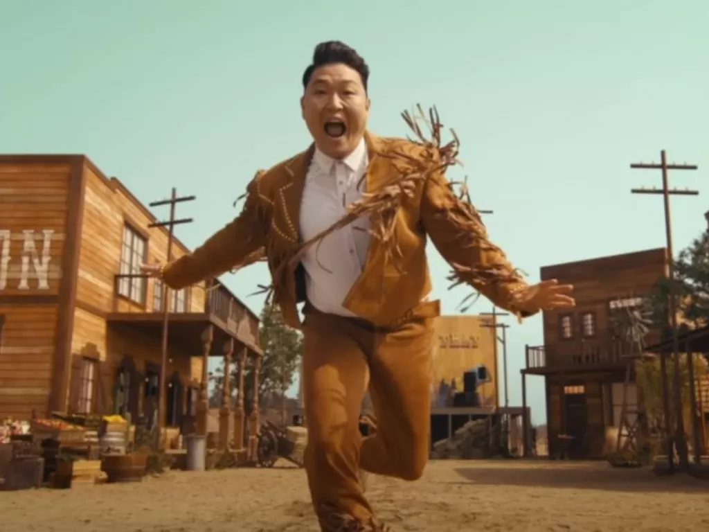 Psy bagikan teaser lagu terbaru. (Photo/YouTube)