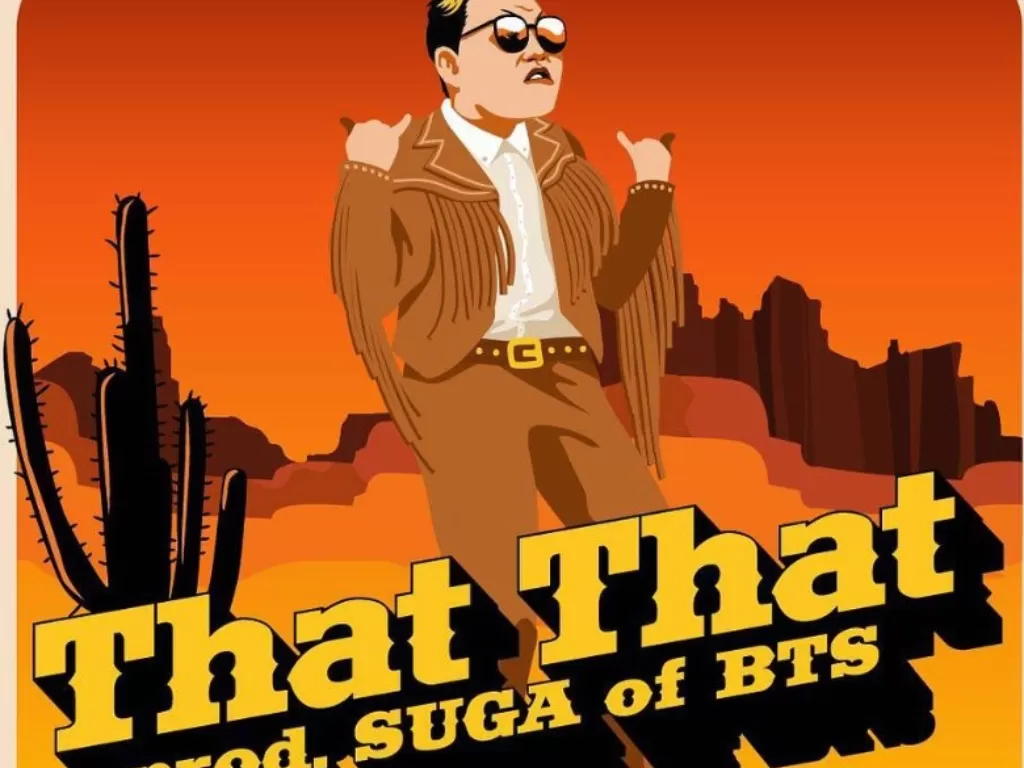 Poster Single 'That That' (Instagram 42psy42)