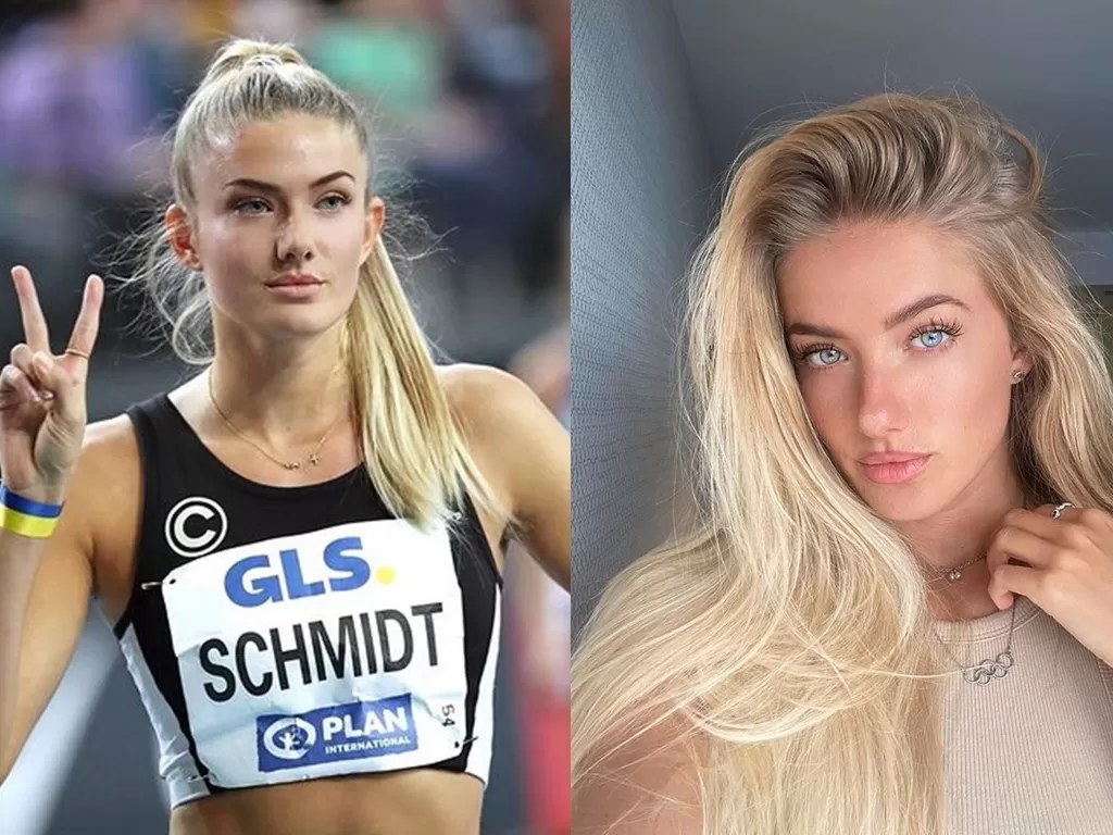Alica Schmidt, pelari cantik asal Jerman. (Instagram/@alicasmd)