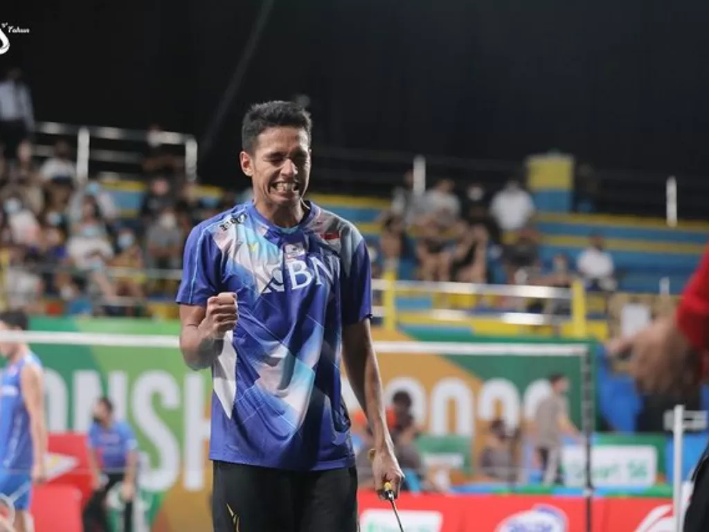 Pebulu tangkis tunggal putra Indonesia, Chico Aura Dwi Wardoyo. (Instagram/@badminton.ina)