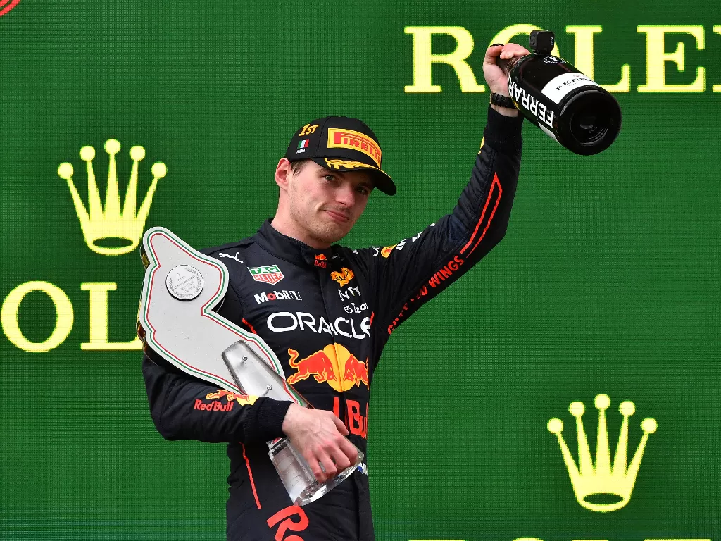 Pembalap F1, Max Verstappen. (REUTERS/Jennifer Lorenzini)