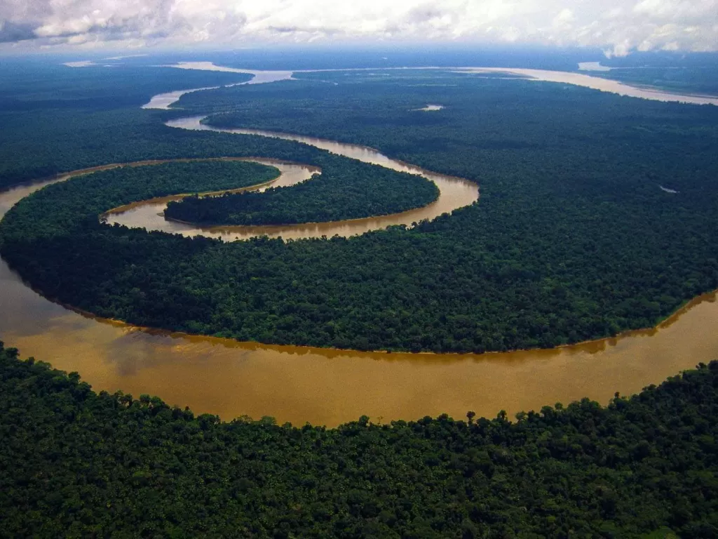 Ilustrasi sungai terpanjang di benua Amerika (uniworldnews.org)