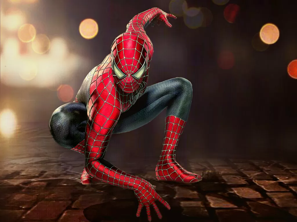 Spiderman salah satu superhero yang membesar tanpa orang tua (Pixabay)