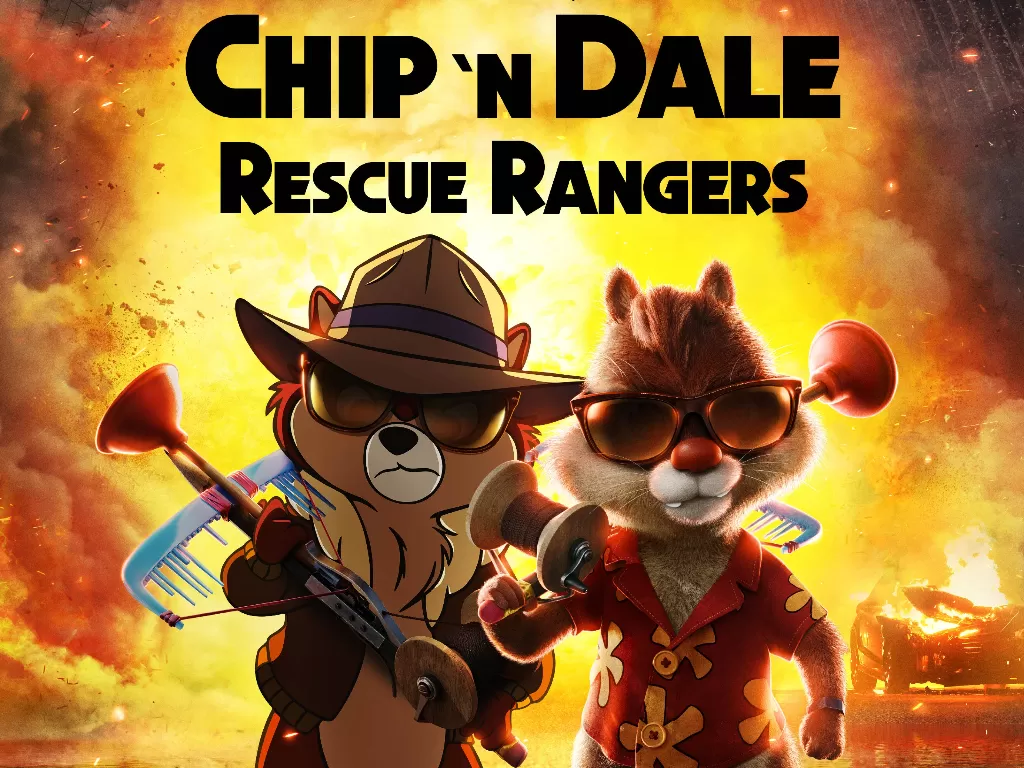 Official Poster Chip 'N Dale (Twitter Disney+)