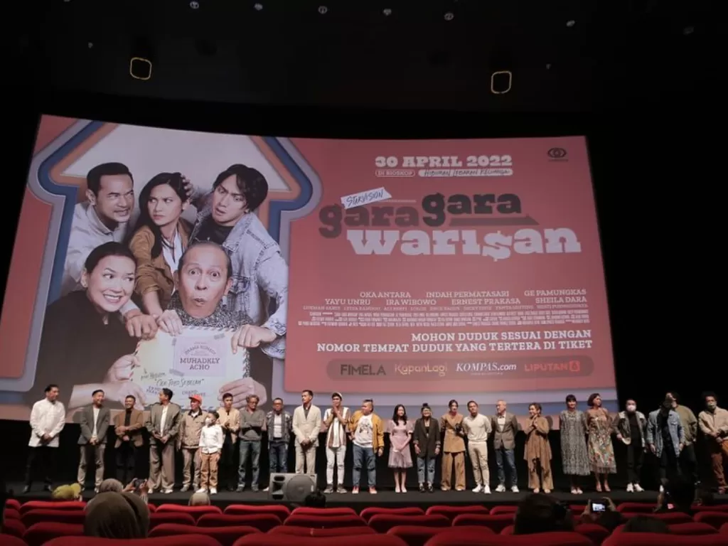 Film Gara-Gara Warisan yang akan tayang menjelang lebaran. (Instagram/@garagarawarisan).