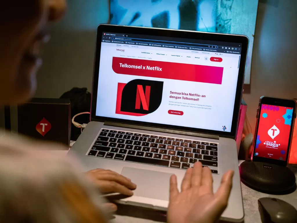 Berlangganan Netflix seakarang bisa pakai pulsa Telkomsel. (Dok. Telkomsel)