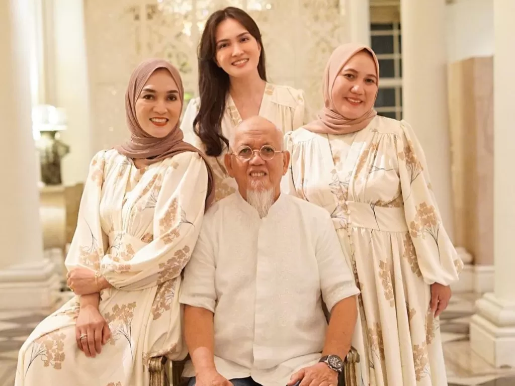Foto keluarga Shandy Aulia jelang lebaran (Instagram/@shandyaulia)