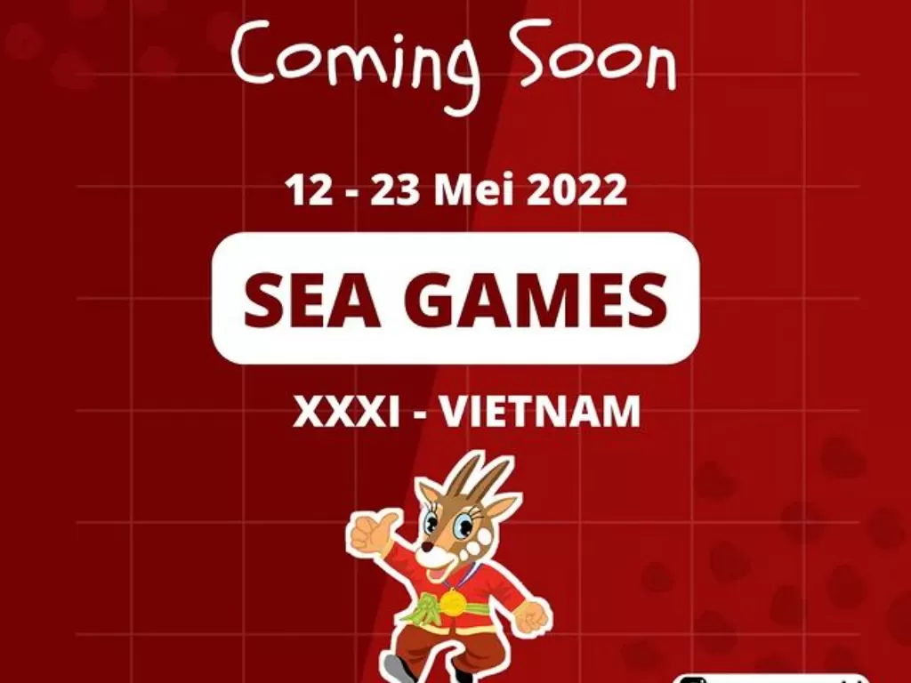 Ilustrasi - logo SEA Games Vietnam. (Instagram/@seagames.id)