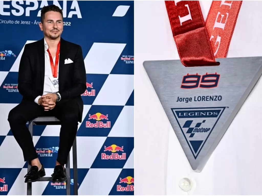 Jorge Lorenzo resmi jadi legenda MotoGP. (Instagram/@jorgelorenzo99)