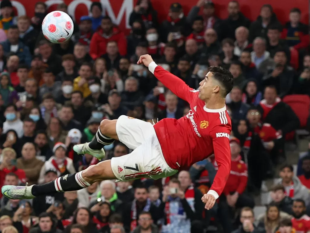 Megabintang Manchester United, Cristiano Ronaldo. (REUTERS/Phil Noble)