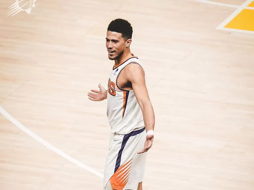 Pemain Phoenix Suns, Devin Booker. (Instagram/@suns)