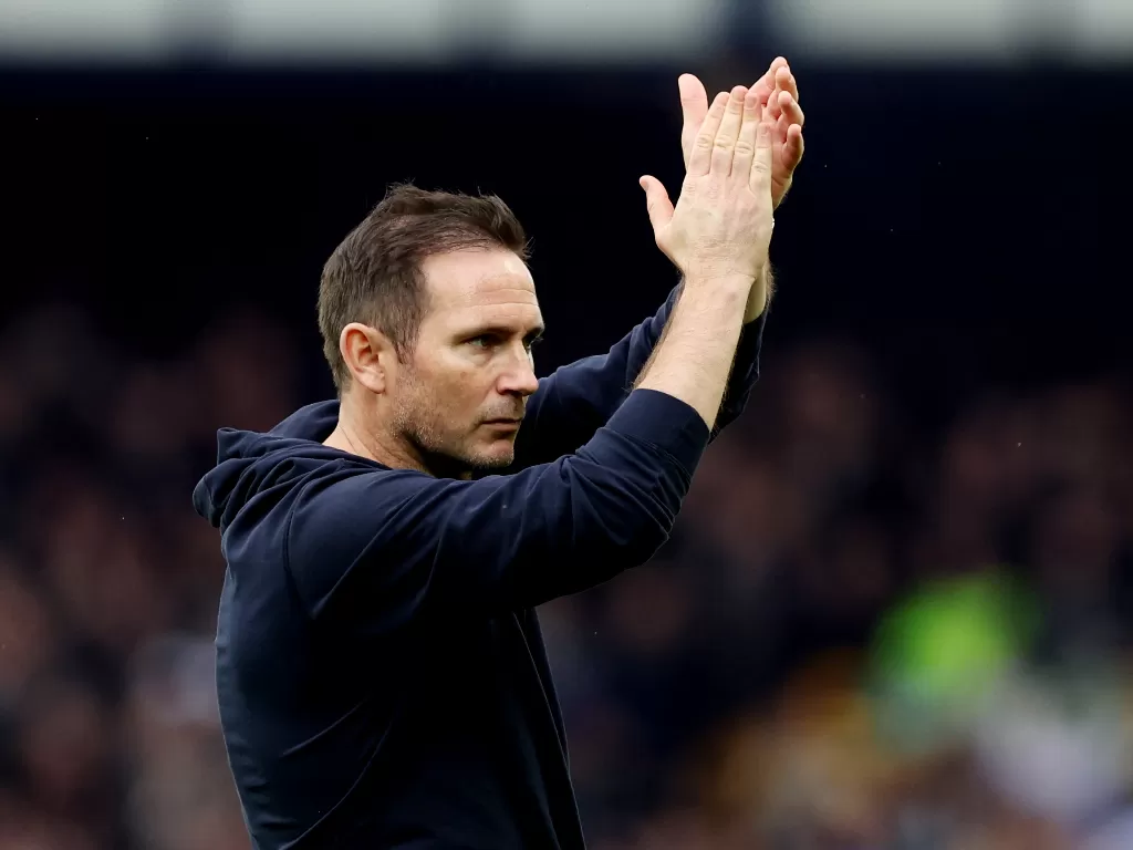 Pelatih Everton, Frank Lampard. (REUTERS/Phil Noble)