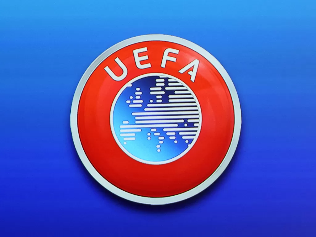 Logo UEFA. (REUTERS/Denis Balibouse)