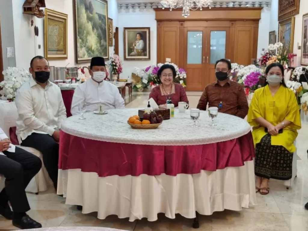 Keluarga Prabowo Subianto dan Megawati Soekarnoputri (Istimewa)