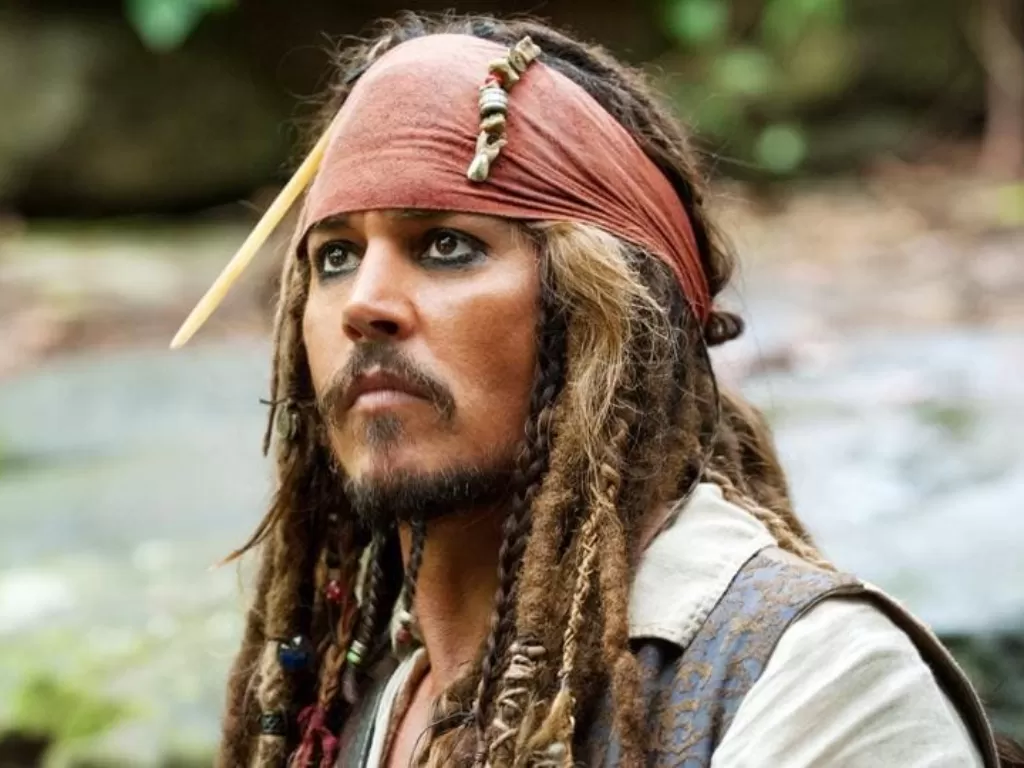 Johnny Depp saat perankan Jack Sparrow. (Reuters)