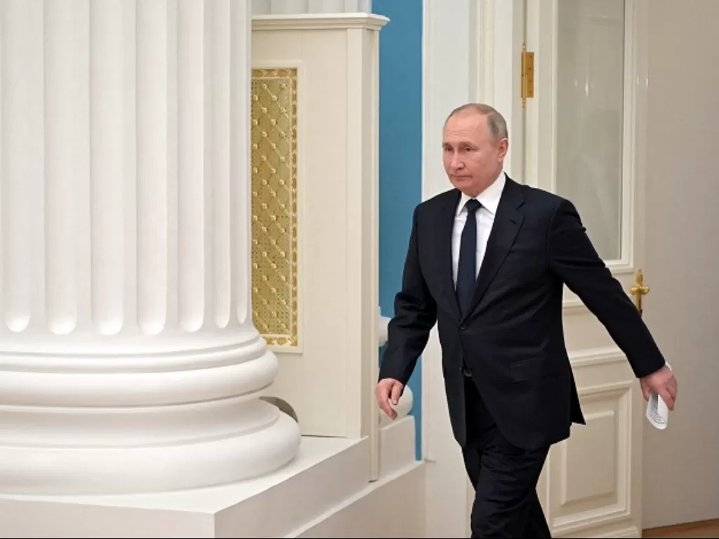 Presiden Rusia Vladimir Putin. (REUTERS/Aleksey Nikolskyi)
