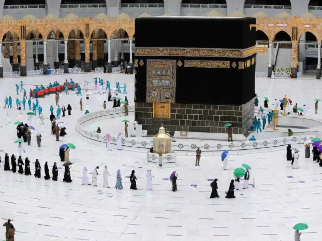 Kabah di Mekkah. (REUTERS/Ahmed Yosri)