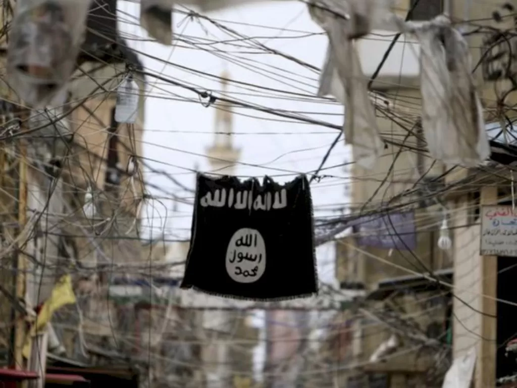Bendera ISIS. (REUTERS/Ali Hashisho)