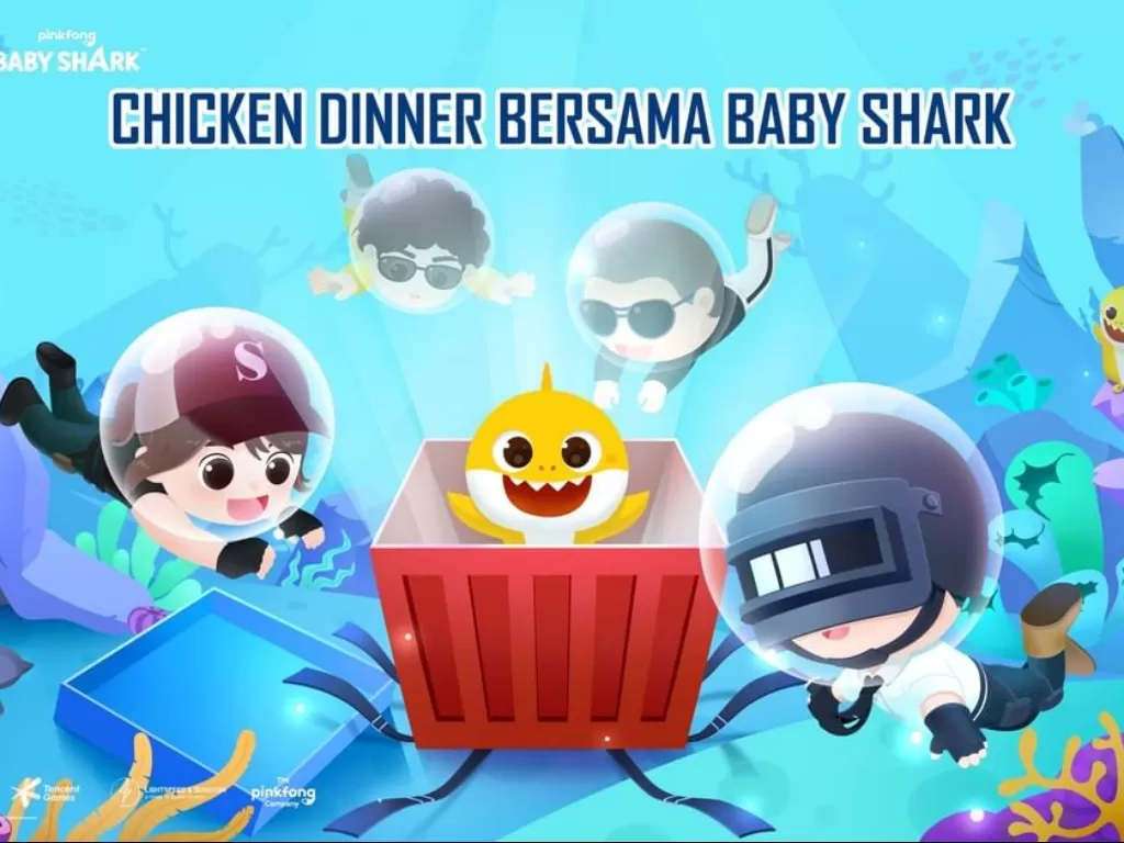 Kolaborasi PUBG Mobile X Baby Shark. (Instagram.com/@pubgmobile_id)