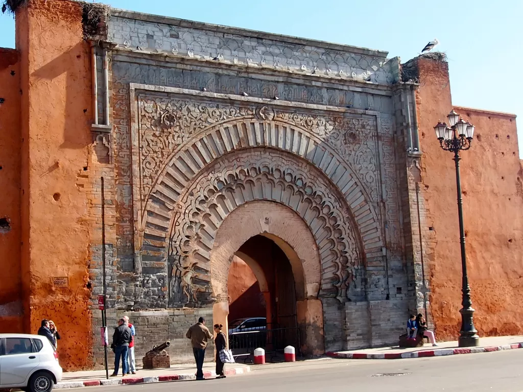 Gerbang masuk ke Kota Marrakesh (Fabiola Lawalata/IDZ Creators)