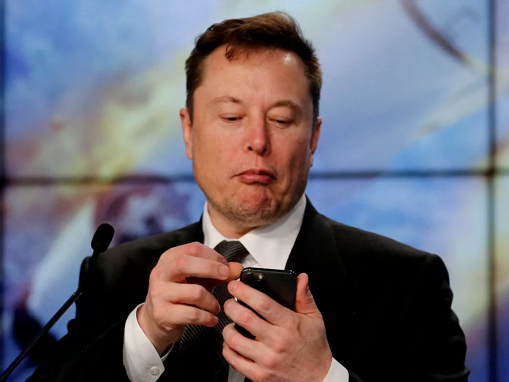 CEO Tesla dan SpaceX, Elon Musk. (REUTERS/Joe Skipper)