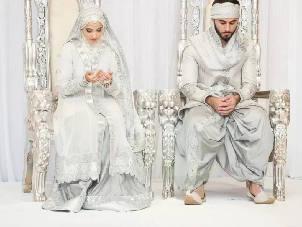 Ilustrasi pernikahan orang Arab. (Saiaf Films)