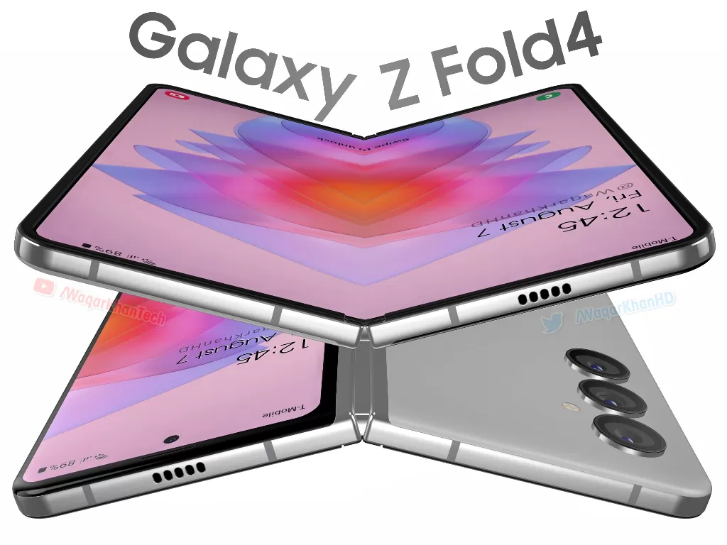 Galaxy Z Fold bakal saingi Galaxy S22 Ultra. (Twitter/@WaqarKhanHD)