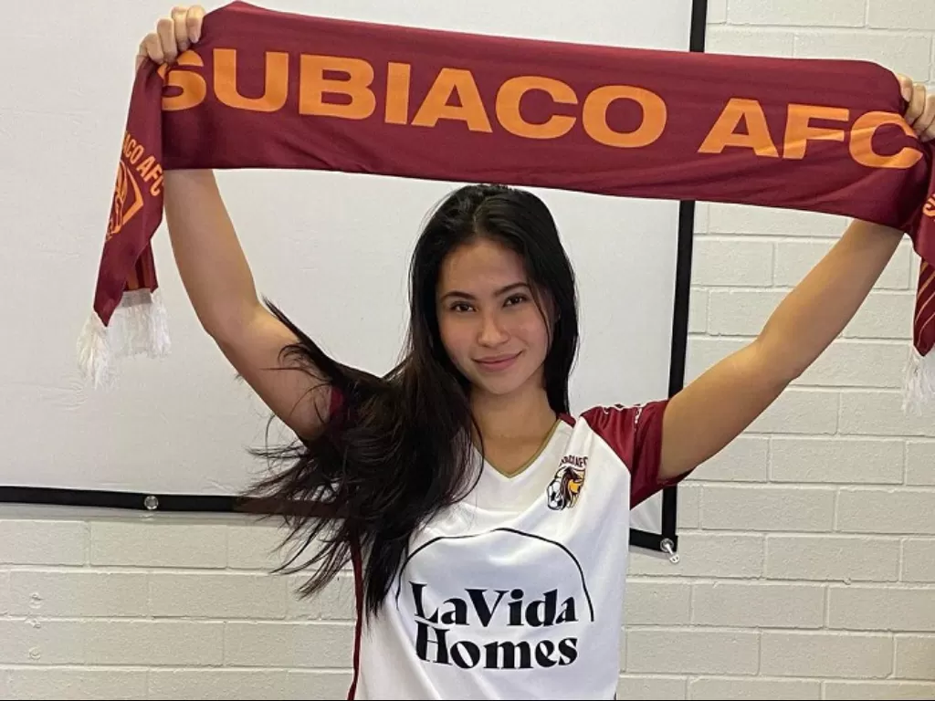 Sabreena Dressler resmi gabung klub sepak bola wanita Australia Subiaco AFC. (Instagram/@sabreenadressler)
