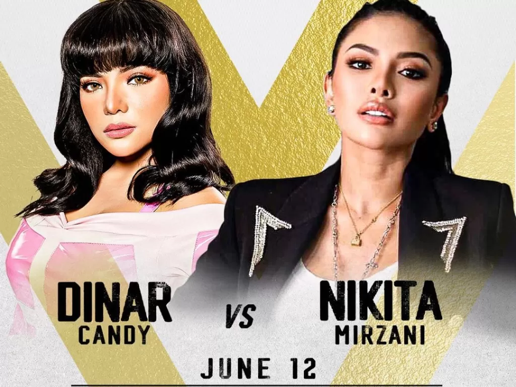 Bayaran Dinar Candy lawan Nikita Mirzani duel tinju (Instagram/@holywingssportshow)