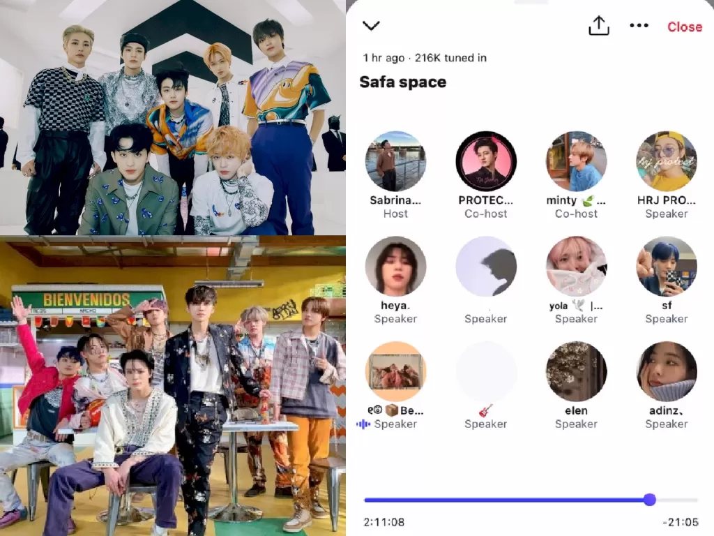 NCT Dream (Instagram/nct_dreamofficial), perseteruan Safa dengan Fans NCT yang membawa aktivis HAm dan nama partai. (Tangkapan Layar).
