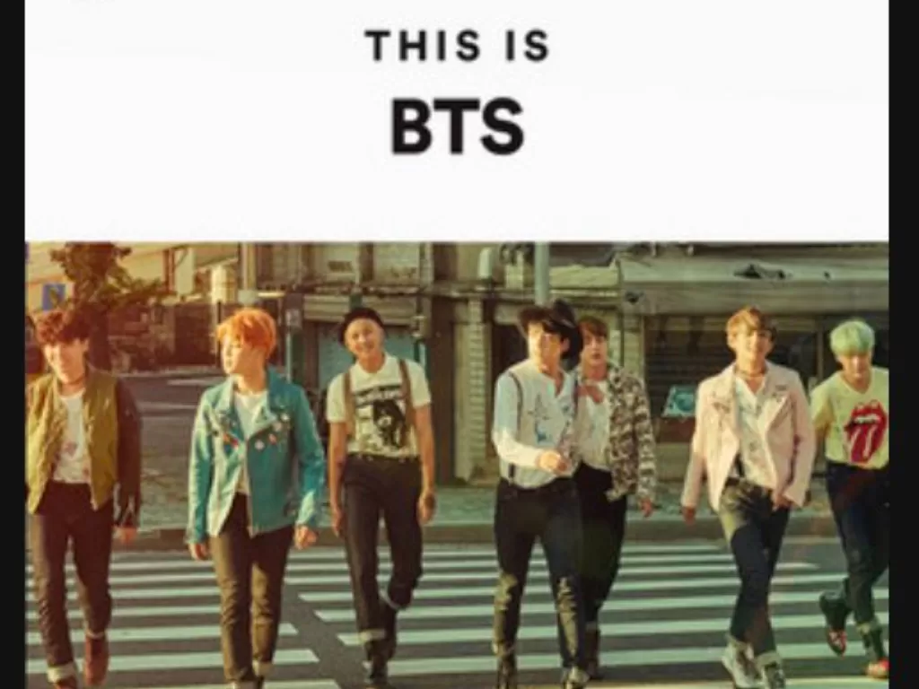Sampul Playlist BTS (Spotify)