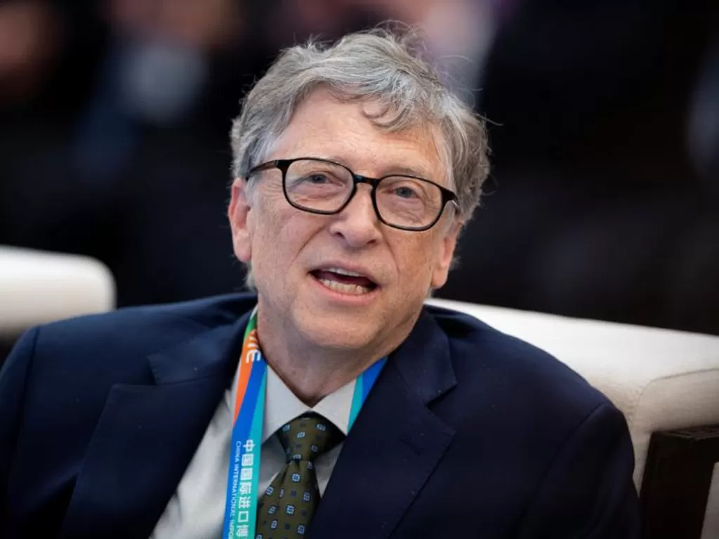 Pendiri Microsoft, Bill Gates. (Matthew Knight/Pool via REUTERS)