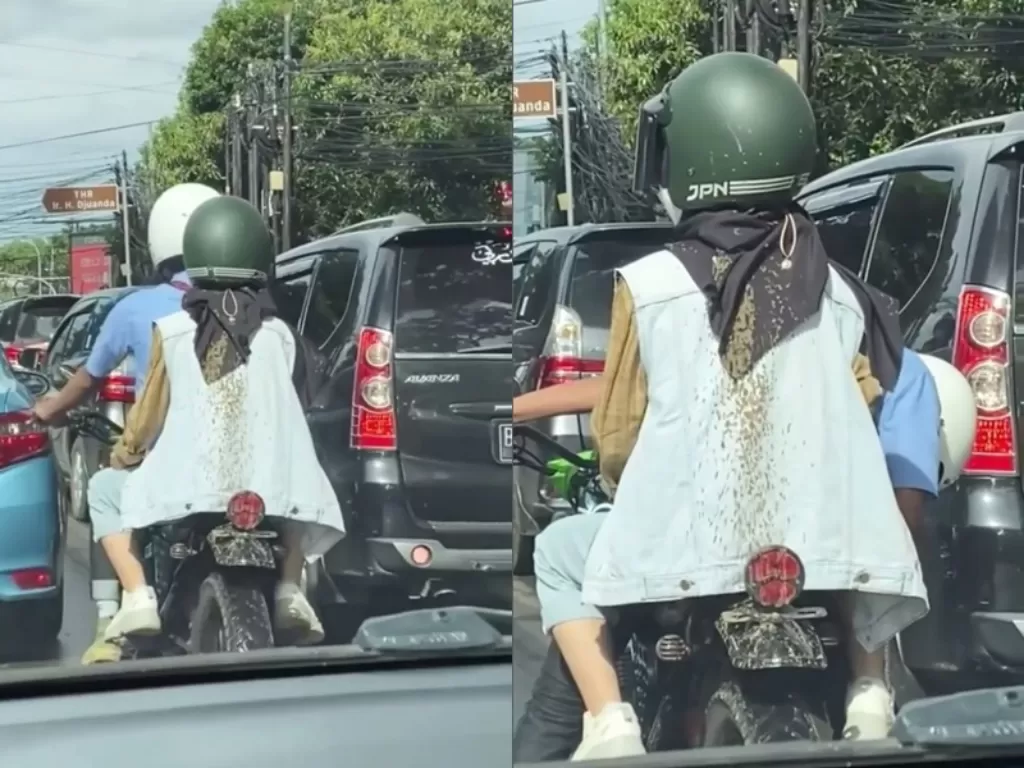 Pria ajak kencan pacarnya dengan 'motor keren'. (Instagram/@fakta.indo)